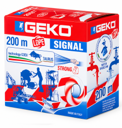 Nastro segnaletico SIGNAL Geko biodegradabile 70x200 bianco/rosso