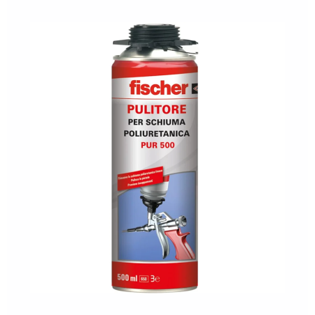 Pulitore per Schiuma Poliuretanica 500 ml Fischer PUR 500