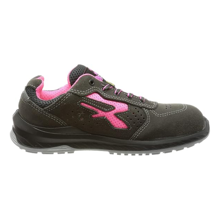 Scarpa antinfortunistica U-POWER - VEROK S1PS FO SR, Tg 39, Grigio/Rosa