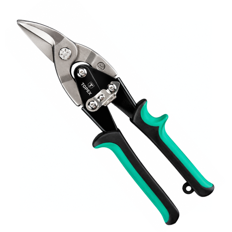 Tijeras para chapa TOPEX 01A426 de corte derecho