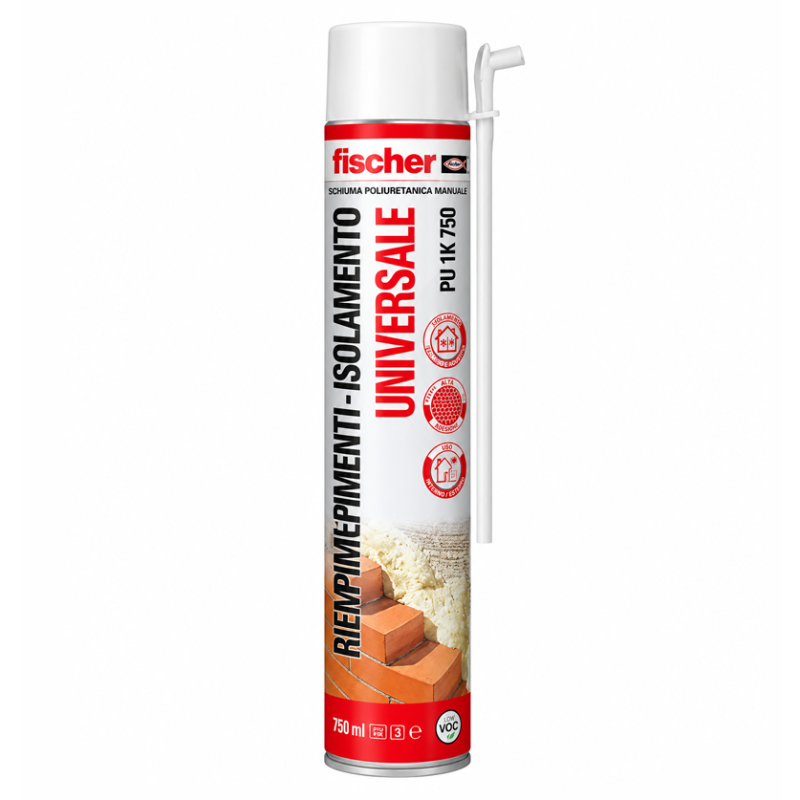 Riempimento - isolamento universale pu 1k 750 fischer pu 1k 750 Riempimento - isolamento universale pu 1k 750 fischer pu 1k 750
