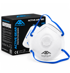 Mascherina protettiva FFP2 NR D con valvola - Active Gear® R21