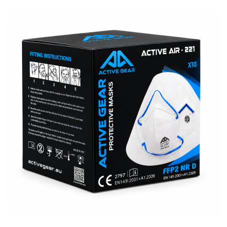 Mascherina protettiva FFP2 NR D con valvola - Active Gear® R21