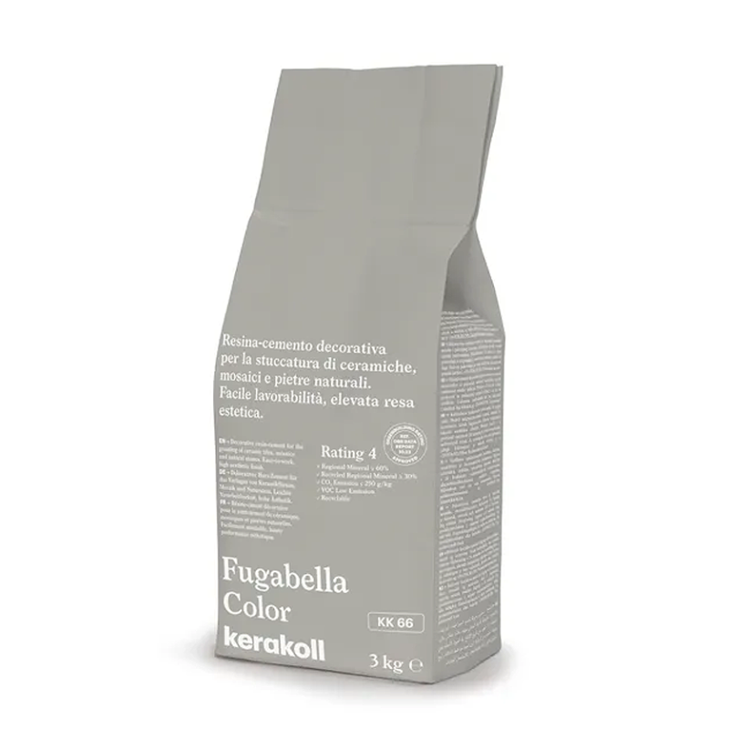 Stucco decorativo in polvere Kerakoll Fugabella Color KK 6 da 3 kg