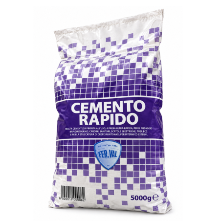 Cemento Rapido – Cemento a presa rapida, 5 kg