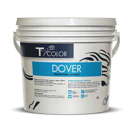 Pittura T-Color Dover idropittura lavabile - idropittura lavabile antimuffa