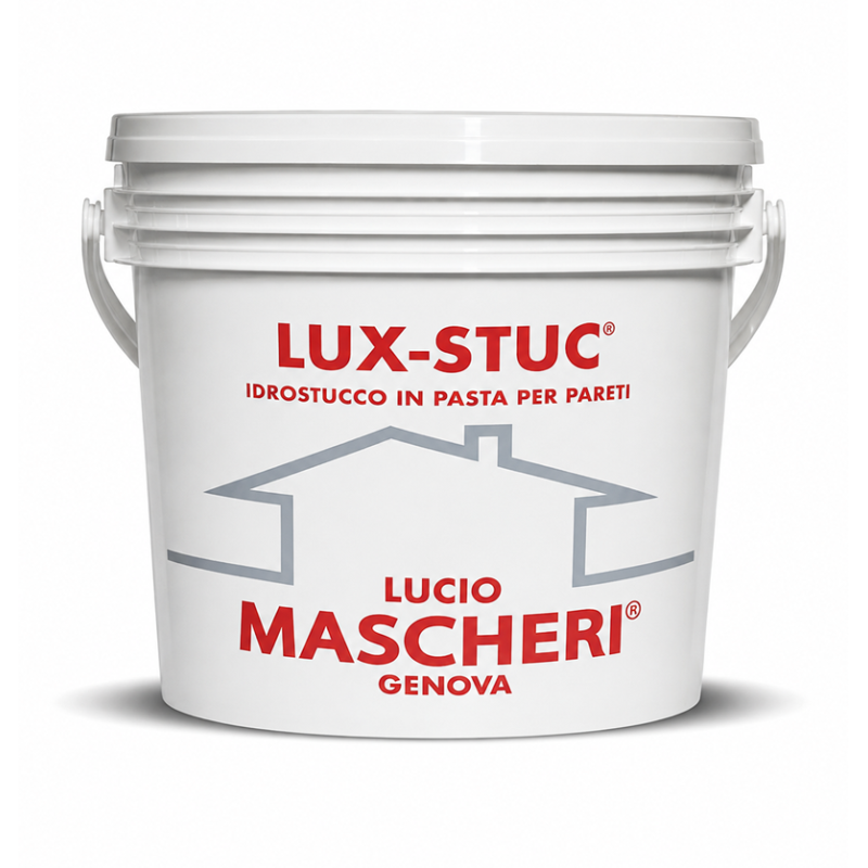 Stucco in pasta Mascheri per pareti interne e cartongesso pronto all’uso