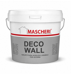 Idropittura Acrilica Deco Wall Mascheri lavabile per interni dotata di ottima qualità
