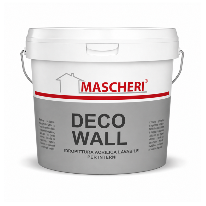 Idropittura Acrilica Deco Wall Mascheri lavabile per interni dotata di ottima qualità Idropittura Acrilica Deco Wall Mascheri lavabile per interni dotata di ottima qualità