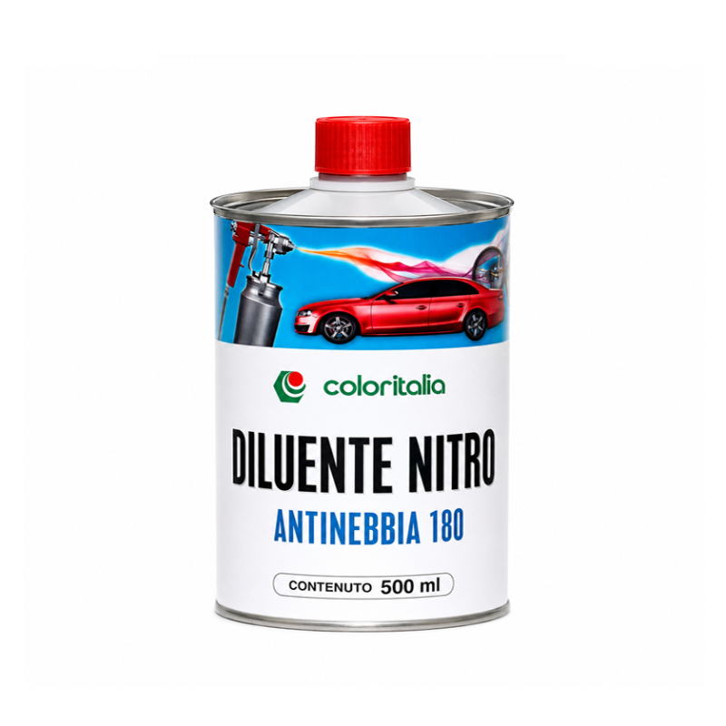Diluente nitro antinebbia 180 Coloritalia 500ml