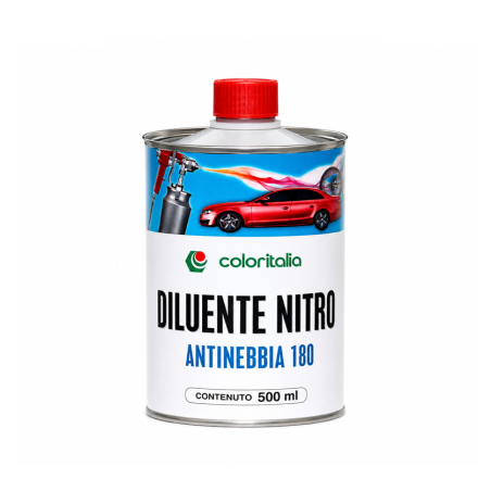 Diluente nitro antinebbia 180 Coloritalia 500ml