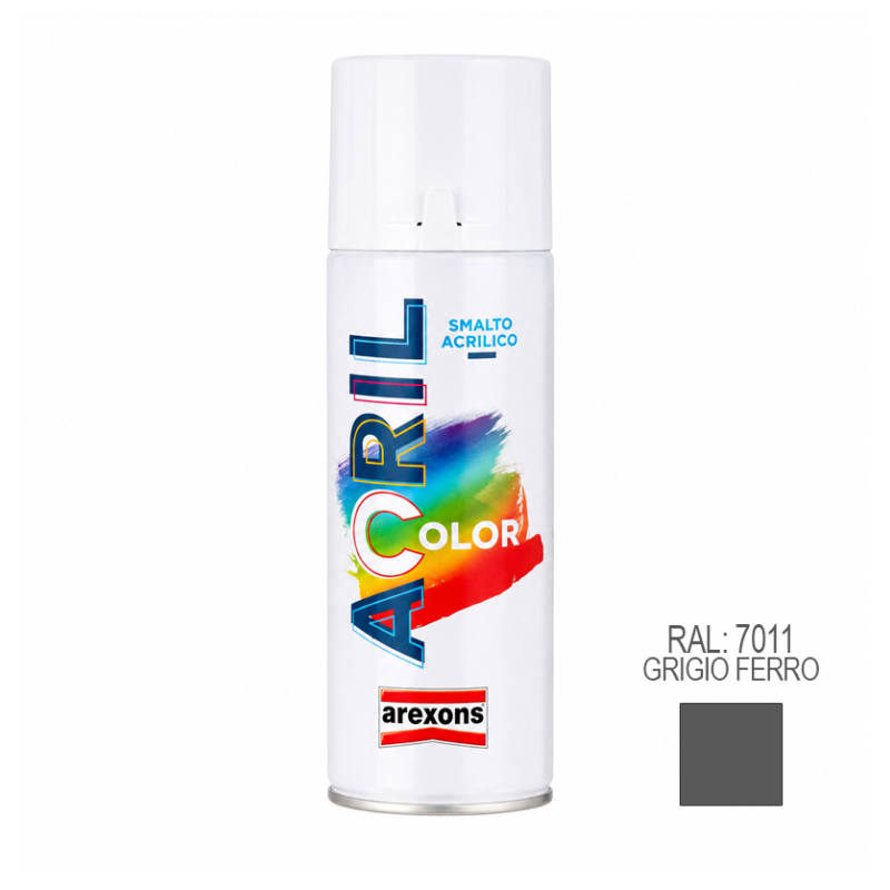 Smalto Acrilico Spray Grigio Ferro Arenox Acrilcolor 400 Ml Smalto Acrilico Spray Grigio Ferro Arenox Acrilcolor 400 Ml