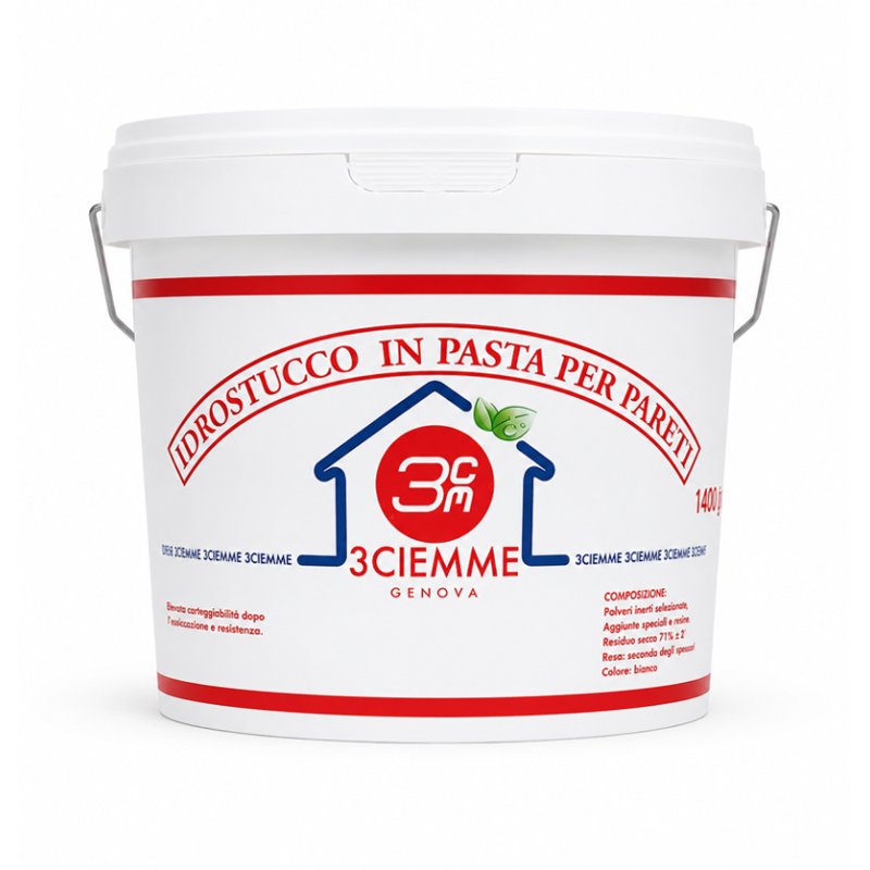 Idrostucco in Pasta per Pareti 3Ciemme Genova Idrostucco in Pasta per Pareti 3Ciemme Genova